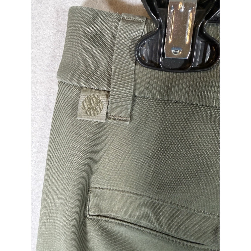 Lot 2 Lululemon ABC Slim Fit Trousers Mens 32x30 Warpstreme Green Blue LM5A04S - Picture 9 of 12